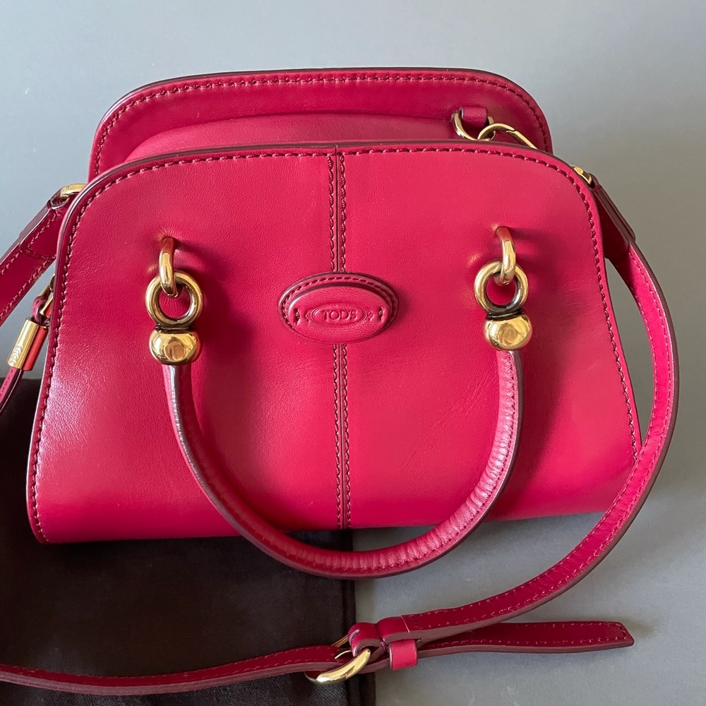 TOD’S authentic mini Sella bag, 2 in 1 crossbody bag